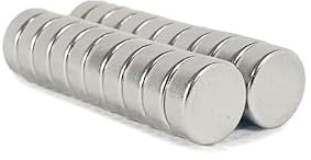 Magnet Store 8mm x 3mm Neodymium Disc Magnet N42 (1.42KG Pull) - Ideal for Crafting, Model Making, and Small DIY Projects (10)