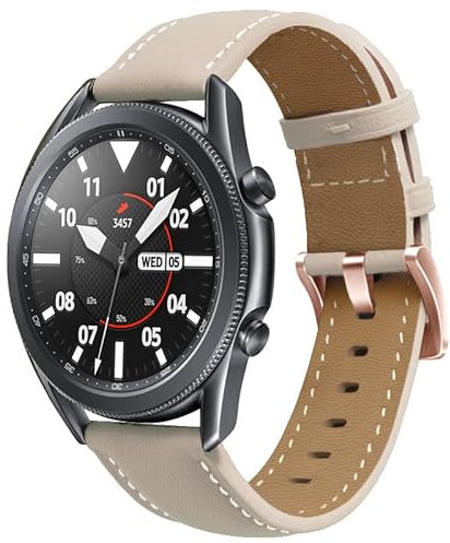 Correa Huawei Watch GT3 42mm Mujer, Piel de 20 mm Compatible con Huawei Watch GT3, GT2 42 mm, GT3 Pro 43 mm y Honor Magic Watch 2 42 mm - Hebilla de Acero Inoxidable - Elegante y Duradera