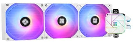 TR -AQUA ELITE 360 - Enfriador líquido de CPU V3, 3 ventiladores ARGB PWM con rodamientos S-FDB, bomba controlada PWM eficiente, para AMD / AM4 / AM5 Intel LGA1150 / 1151/1200 / 2011/1700, (AE360
