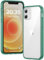 Voyahülle Clear Case for iPhone SE 2020/2022, 7/8, Ultra Thin Shockproof TPU Cover, Anti-Yellowing Crystal Clear Phone Case for Apple iPhone SE 2nd 3rd Generation - Green