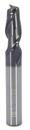 HC-Maschinentechnik VHM Zweischneider Fräser Ø 1-8 mm – TiAlN-beschichtet – Hochleistungsfräser für Stahl & Edelstahl – HRC bis 55 – Vollnut- & Taschenfräsen (D=1 mm/L=3 mm)