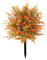 Harilla Foglie di Eucalipto Sintetico, Decorazione per Esterni, Supporto per Giardino, 58 Cm, Fiori Artificiali per Cortile, Giallo