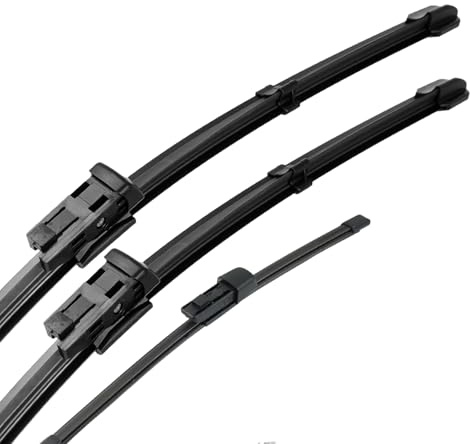 Auto Scheibenwischer für VW Golf MK 7 2012-2020, Vorne Hinten Wischerblätter Kratzfrei Set für Frontscheibe und Heckwischer