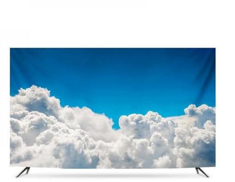 GPDNBIEU, 32-65 Pollici for TV LED/LCD/Curva for Computer Art Cover for televisore Lavabile ed Estensibile(Clouds2,65inch)