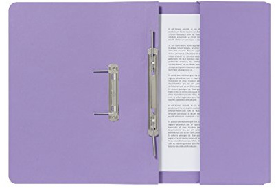 Exacompta 347-VLTZ Guildhall Pocket Spiral File - Violet