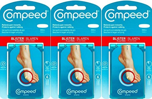 Compeed Lot de 6 petits pansements pour ampoules