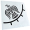 Kiwistar - Autoaufkleber - Schwarz - 11,5x10cm Odin Raven Banner - Viking - Heckscheibe Auto Aufkleber wetterfest für Kfz LKW Mofa Truck - Sticker außen selbstklebend Tuning Zubehör für Fenster