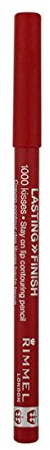 RIMMEL LONDON Lasting Finish 1000 Kisses Stay On Lip Liner Pencil - Indian Pink