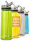 AceCamp TRITAN Trinkflasche | Sportflasche | BPA-frei I für alle Getränke I 2 x Springdeckel grün 750 ml