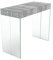 VE.CA.s.r.l. Mesa consola extensible cristal / madera – extensible de 40 cm 250 cm, en 10 colores madera – decoración cocina casa diseño