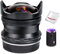 PERGEAR 7.5mm F2.8 Fish Eye Manual Focus Fixed Lens for Nikon Z-mount APS-C Mirrorless Camera Z50