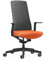 Interstuhl Bürostuhl Pure Active Edition - Der Bürostuhl der Sich Gewicht und Bewegung anpasst - ergonomische Smart-Spring Technologie - Made in Germany (1D-Armlehne, Anthrazit | Orange)