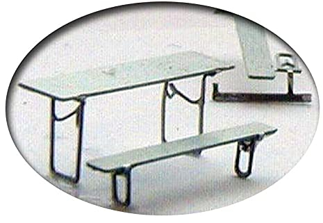 modellbahn-exklusiv Bierzeltgarnituren, Neusilber-Bausatz, Spur TT, 1:120