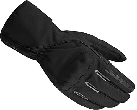 SPIDI, WNT-3 H2Out, Motorradhandschuhe für Herren, Farbe Schwarz, Wasserfest, Atmungsaktiv und Winddicht, Für Touchscreens Geeignet