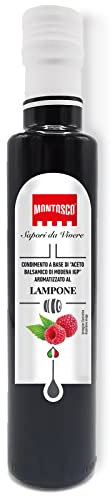 Aceto Balsamico Aromatizzato al Lampone Montosco Bottiglia Vetro da 250 ml