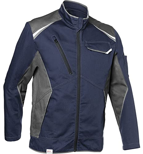 KÜBLER ICONIQ Jacke – Jacke mit ergonomischem Schnitt und reflektierenden Elementen dunkelblau/anthrazit Gr. M