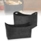 YARDIN 2 cestas de madera para leña plegable, grande, para leña de chimenea, cesta de fieltro para chimenea con bolsa de fieltro reforzada