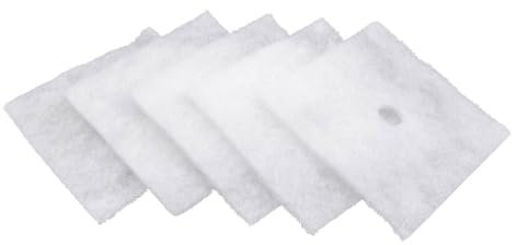 5x Trade-Shop Ersatzfilter/Luftfilter/Staubfilter/Filtermatte kompatibel mit BRAVO EFI 6772 10007, Lunos 2/FSK 033863 / Lüfter Badlüfter