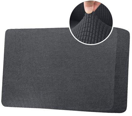 Sofa Sitzkissenbezug Stretch Couch-Kissenbezug Elastisch Sofa Husse Husse Überzug Bezug Sitzbezüge Kissenbezüge für Sofa Sitzkissen Schonbezug (Rückenlehnen,Grau)