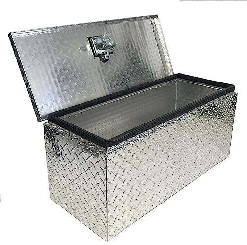 AB Tools Trailer Truck Aluminium Lockable Tool Box Chest Locker Storage 28” x 12.5” x 12”