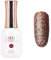 CÔEM - Premium Gel UV Nagellack langanhaltend für UV-Lampe - Gellack Shellac über 400 Farben (Glitzer, Metallic, Schimmernd) Nail Polish schnelltrocknend - Gelnagellack 15ml GP396 braun/glitzer