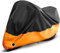 TUKOO Motorrad Wasserdicht Abdeckplane, Für Honda Monkey 125 Monkey125 Outdoor Winterfest Moped Abdeckung Beständiges Staubschutz,B/blackyellow