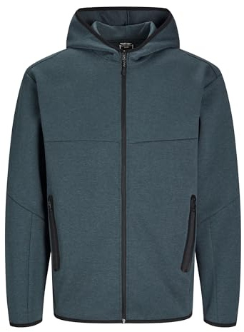 JACK & JONES Male Kapuzenjacke Einfarbig Kapuzenjacke