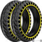BABEJIA 2PCS Scooter Reifen 50/75-6.1 Tubeless, Werten Sie Ihr Fahrzeug auf mit Reifen 8 1/2 x2, Vollgummireifen 8.5'' Kompatibel mit Soflow SO4/SO3, Xiaomi 3/3 Lite/M365/Pro 2, Hiboy S2