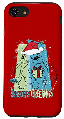iPhone SE (2020) / 7 / 8 Disney Lilo & Stitch Seasons Greetings Holiday Case