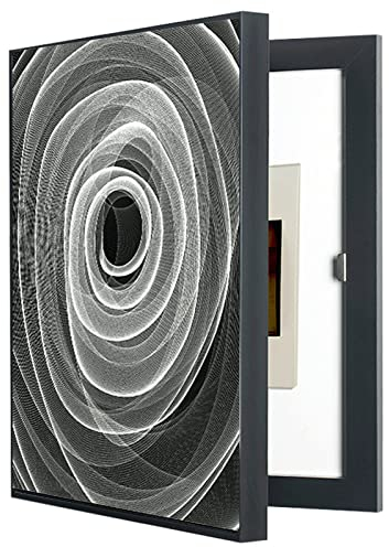 Moderner Wohnzimmer-Verteilerkasten, Büro-Verteilerkasten, Schalter, Malerei, Verstecken, 40 x 50 cm, vertikal, freies Bohren, elektrische Schalttafel, Dekorationskasten, Stromzähler-Abdeckungskasten,
