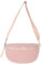 Seasons of April Damen Cord Umhängetasche Crossbody Bag Schultertasche mit Ledergürtel | Vielseitig & Stilvoll - Kimiko (rosa)