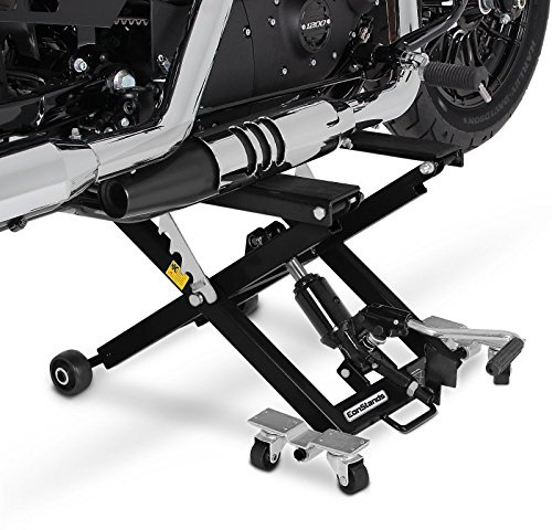 ConStands - Motorrad Hebebühne Hydraulisch XL 500kg Schwarz