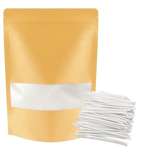ALLAVA Kerzensand mit Docht, Kerzensand 1 KG mit 50 Docht 5cm, Perlenkerzen mit 50 Kerzendocht ohne Basis, Kerzen Sand, Pearled Candle, Wachsgranulat für Wachskerze Selber Machen (1KG, Weiß)
