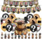 Detective Party Dekorationen，Top Secret Geburtstag Party Zubehör ，Detective Geburtstag Banner，Ornamente fürDetective Geburtstagspartys，Dekorative Detective Ballon Set，Detective Party Zubehör，30 Stück