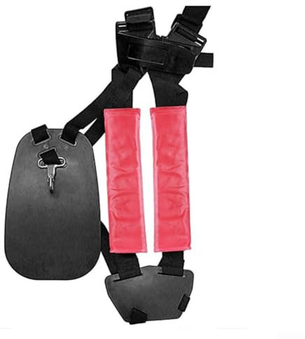 Comoda cinghia laterale per zaino, per decespugliatori, motoseghe e tosaerba (rosso)