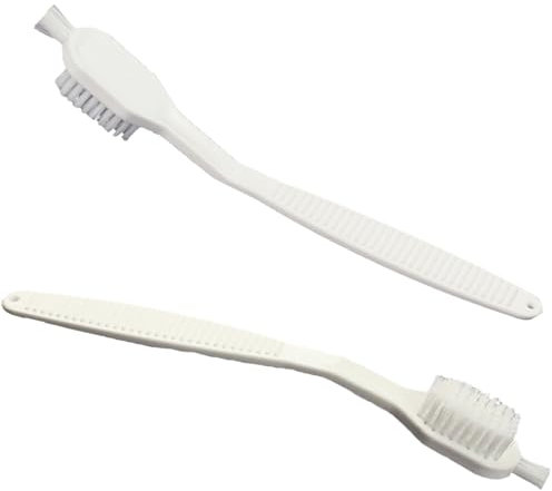 Cold Press Juicer Brush, Kitchen Cleaning Brushes for Juicer Machines, 2 Packs, White