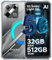 DOOGEE Blade GT Pro Rugged Smartphone 5G, 32GB+512GB, 10.5mm, LED light effect, 6.72 FHD+ 120Hz IPS, 100MP+32MP, Octa Core, 5800mAh, Fingerprint ID/Face Unlock/NFC/GPS/OTG- Argento