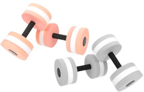 PAMINGONO 4 Mancuernas Flotantes Para Aquagym, Para Ejercicios En Piscina, Equipo Para Aquagym, Barra De Pesas, Pesas De Entrenamiento.
