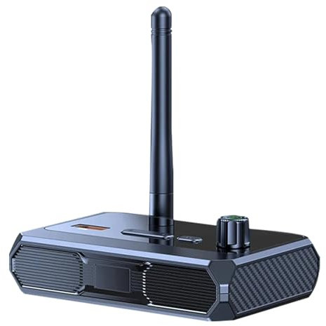Dtaigou Heimkino Empfänger - Drahtloser Audio-Adapter | Niedrige Latenz Transmitter Tragbarer Konverter für Stereoanlagen Upgrade Heimkino-System