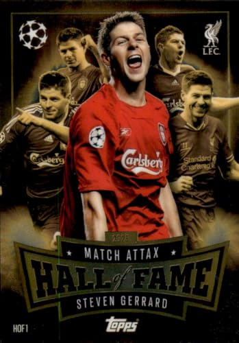 HOF1 - Steven Gerrard - Match Attax Hall of Fame - CL 2025/2026