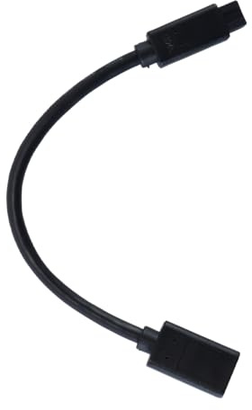 DUZEPA Cavo IEEE 1394 da 6 pin femmina a 9 pin maschio Firewire 400 a 800 Adattatore 20 cm 1394 1394b Trasferimento dati ad alta velocità