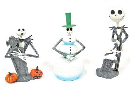NECA Pesadilla Antes de Navidad: Jack (Set 3 Mini-Figuras)