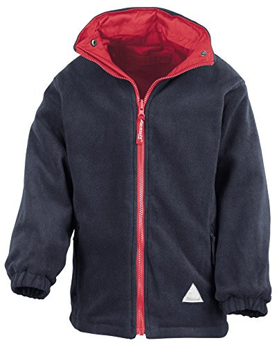 Result R160J Reversible Stormdri 4000 Fleece Jacket - Red, 2X-Small/Size 2/3
