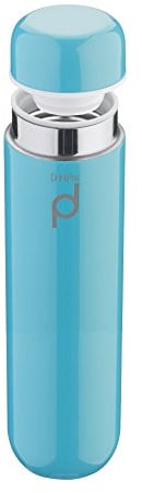 Pioneer DrinkPod Isolierflasche aus Edelstahl 0,3 L Doppelwandig Thermo-Lebensmittelbehälter 6 Stunden Heiß 24 Stunden Kühl Auslaufsicher BPA-Frei - Blau
