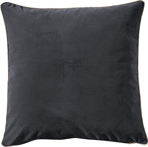 Pichler Kissenbezug - MELVA - Farbe Anthrazit - 51 x 51 cm