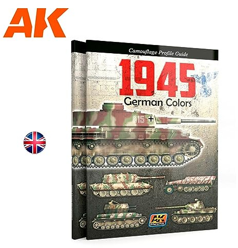AK Interactive - Camouflage Profile Guide - German Colours 1945 Late - AKBOOK403