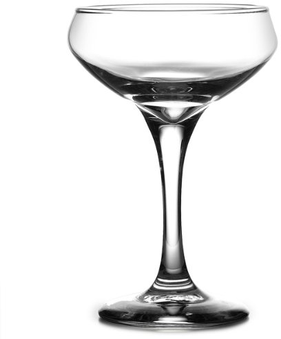 Libbey Perception Cocktail Coupe Glasses 8.8oz / 250ml - Set of 4 | 25cl Cocktail Glasses, Champagne Coupe Glasses
