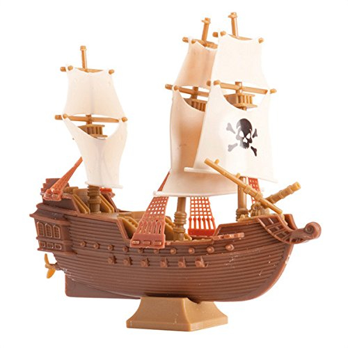 Décoration bateau pirate pour gâteau