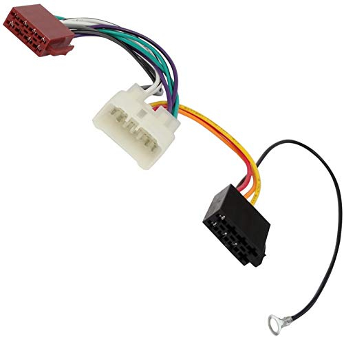 AERZETIX - Adapter - kabel radioadapter - ISO-Stecker - Kupferschirm / PVC-Mantel