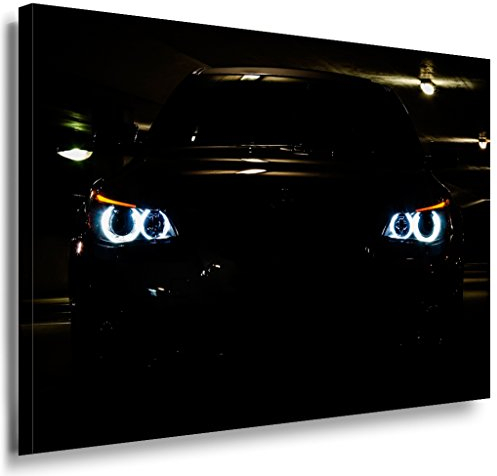 LaraArt Bilder BMW 5 e60 Leinwandbild LaraArt Bilder Wanddeko Wandbild 120 x 80 cm